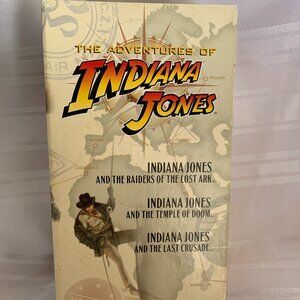 The Adventures of Indiana Jones Box Set of VHS Tapes